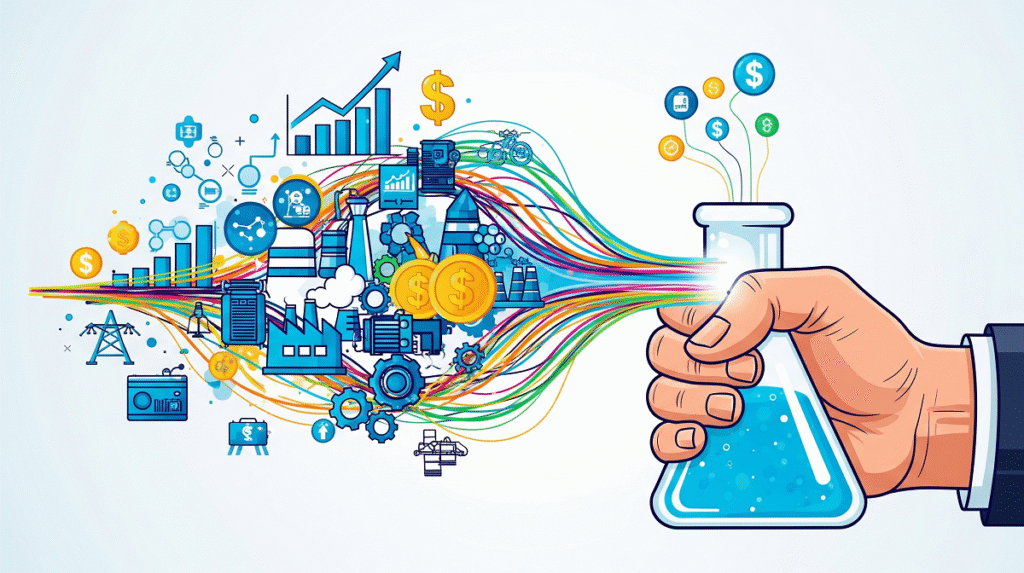 chemical entrepreneurship, the business of chemistry, money, how to make money in chemistry