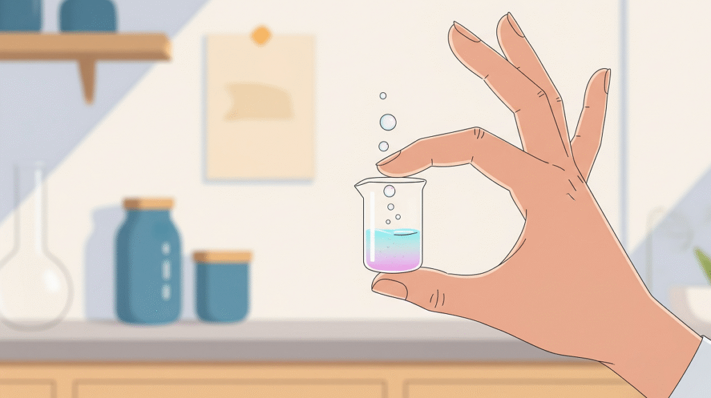 A person holding a test tube, Experiement, DIY lab mastery, DIY experiments, lab experiment