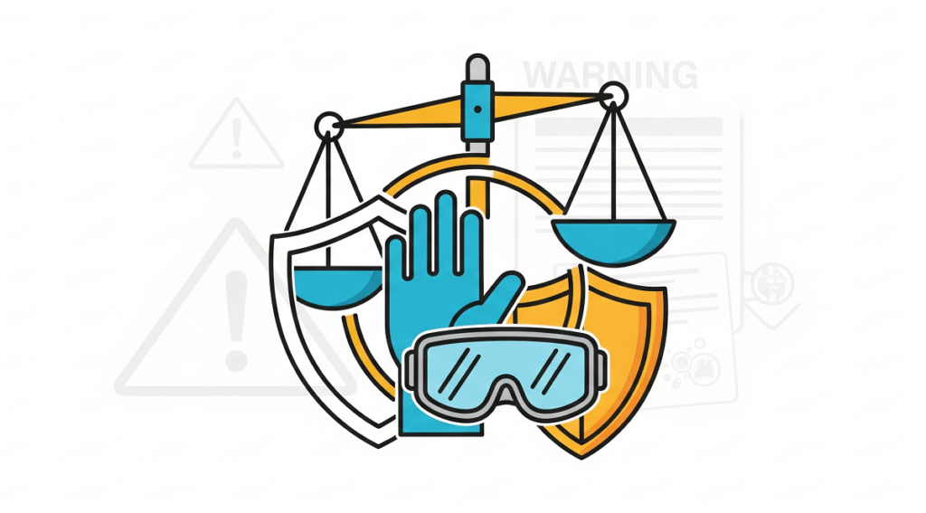 Chemical safety and regulation, regulatory framework in chemistry, law